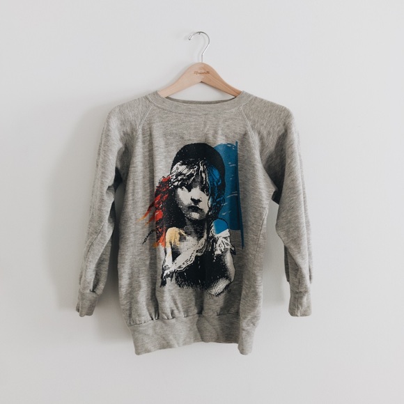 Les miserables sweatshirt vintage Clearance